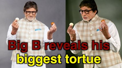 Big B reveals biggest torture he faced during a shoot