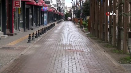 Sinop’ta kısıtlama sessizliği