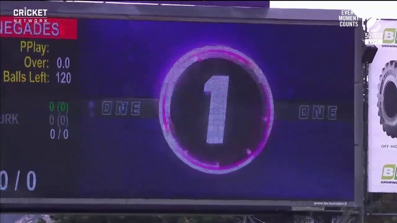 Renegades vs hobart hurricane ¦ KFC BBL¦10 ¦ KFC BBL¦10