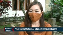 Ibu Sekaligus Dokter Cegah Corona dengan Jaga Jarak, Cuci Tangan, dan Pakai Masker