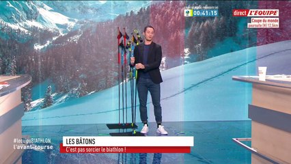 La présentation des bâtons - Biathlon - L'atelier d'Alexis Boeuf