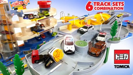 TOMICA POLICE VS French Fry Thief at Tomica Town