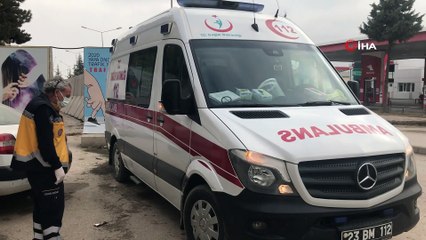 Kocasının bıçakladığı 1 çocuk annesi, polis merkezine sığındı