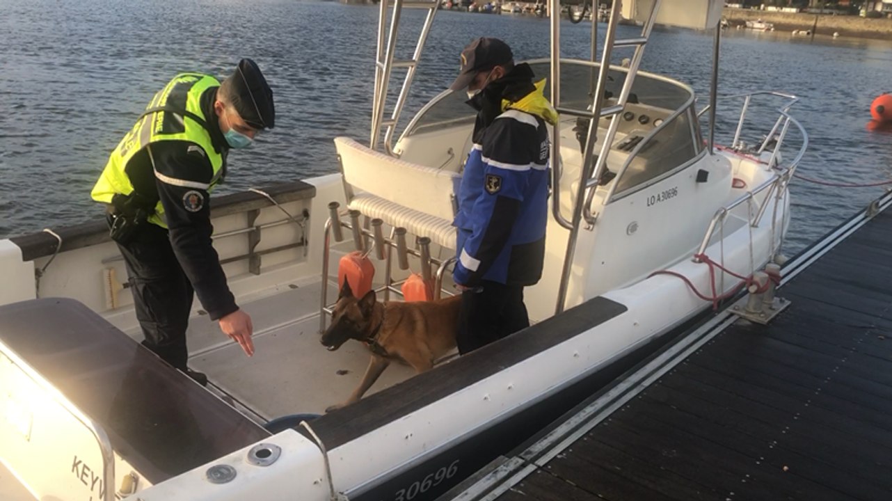 La gendarmerie maritime sur le pont pour sécuri...