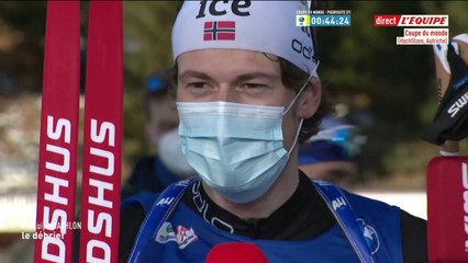 Laegreid : « J'étais bien préparé » - Biathlon - CM (H)
