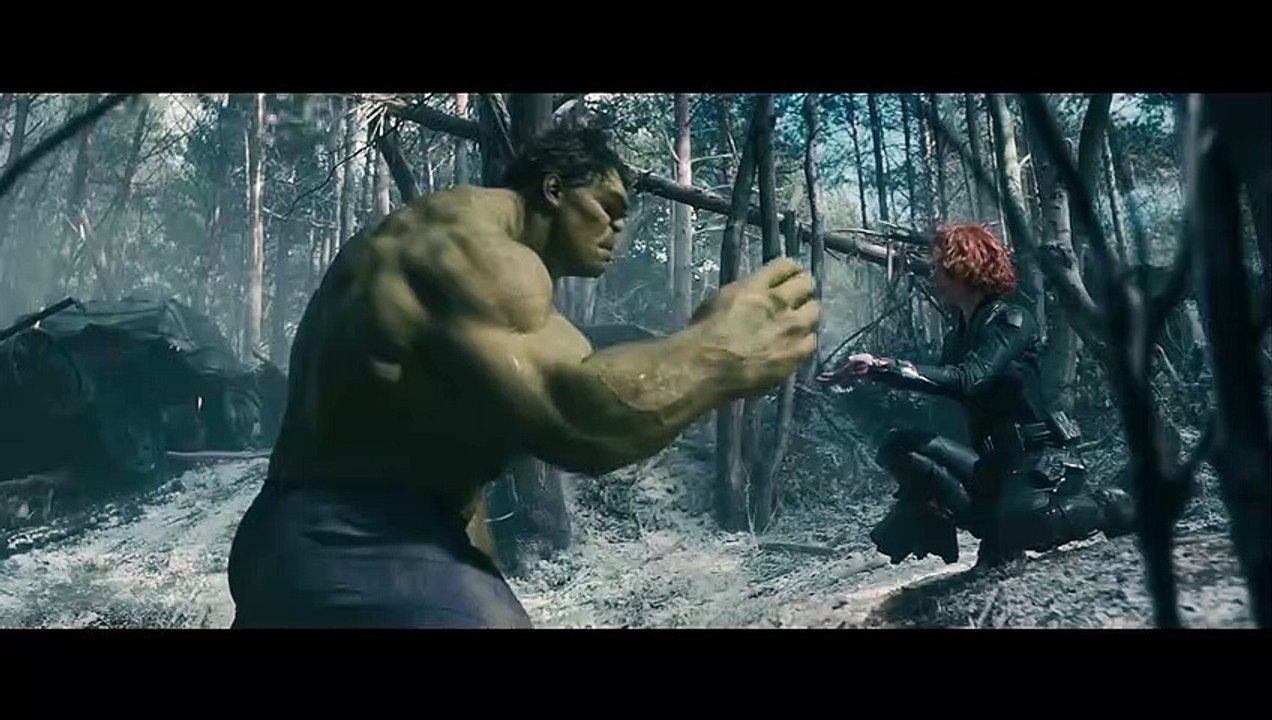 Black Widow Tames Hulk - Avengers- Age of Ultron - Movie CLIP HD