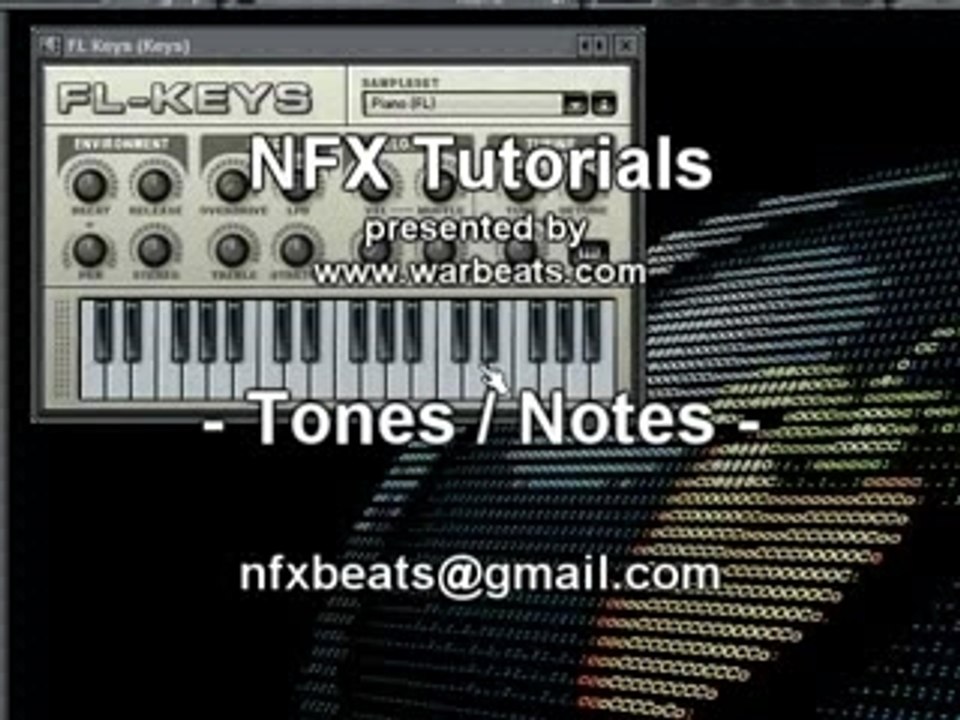 Warbeats Fruity Loops Tutorials - Notes and Tones