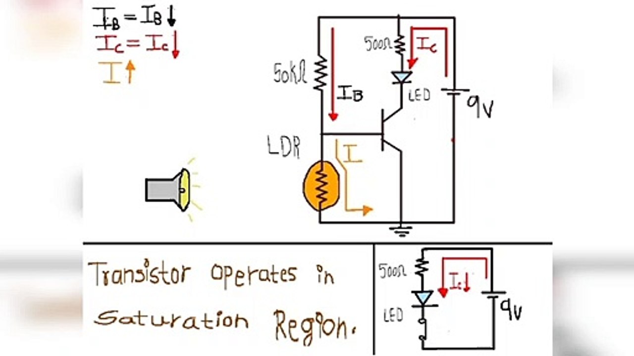 Automatic Street Light System using LDR & Transistor
