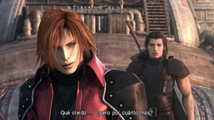 FFVII Crisis Core Batalla de Sefirot vs Genesis vs Angeal español