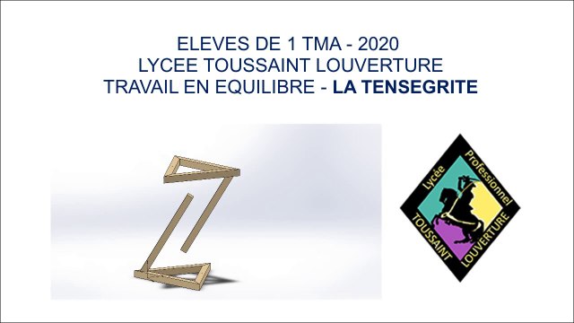 Tenségrité 1 TMA 2020 Lycée Toussaint Louverture