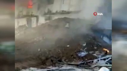 Burdur’da işçilerin kaldığı konteynırda yangın çıktı