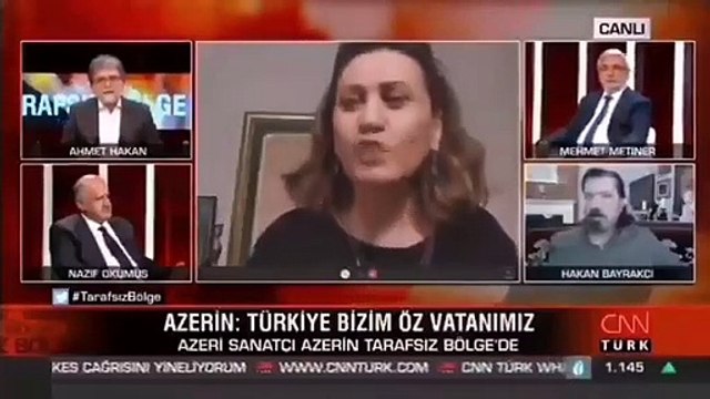 'Çırpınırdı Karadeniz' ile bilinen Azerin'den canlı yayında ayar! Ahmet Hakan ne yapacağını şaşırdı