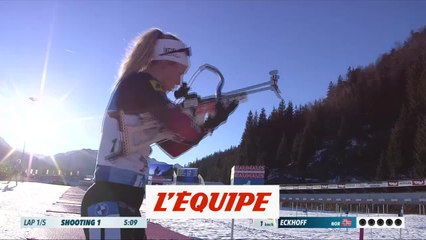 Le résumé de la poursuite d'Hochfilzen - Biathlon - CM (F)