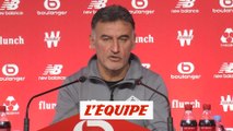 Galtier : «Je ne veux pas m'éparpiller sur autre chose que le match» - Foot - L1 - Lille