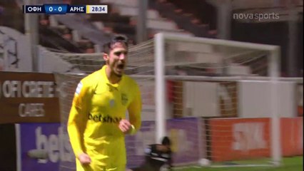 0-1 Facundo Bertoglio Goal - OFI 0-1 Aris 19.12.2020