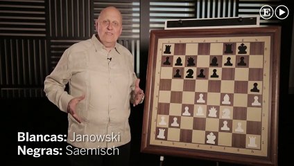 El rincón de los inmortales: Tremendo golpe de Janowski #66