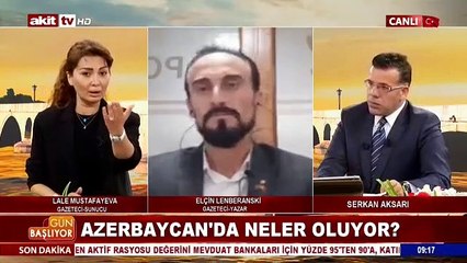 Akit TV spikeri kendini tutamadı, canlı yayında Azerbaycan için ağladılar