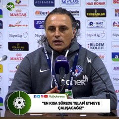 Mustafa Gürsel: "En kısa sürede telafi etmeye çalışacağız"