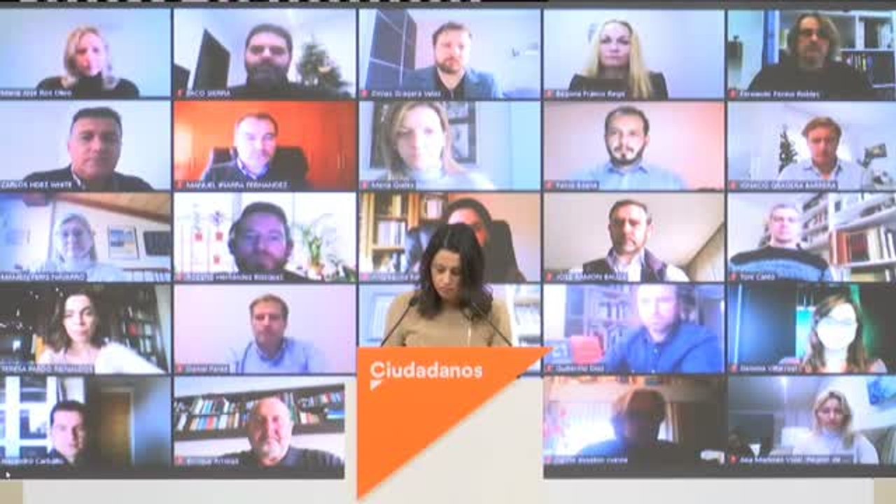 Arrimadas acusa al Gobierno de "lavarse las manos" por no imponer a toda España un "plan de Navidad"