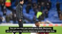 Arteta aware of pressure mounting after Everton defeat