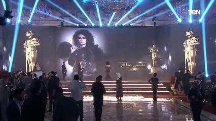 الفنانة نانسي .. أفضل ممثلة شابة عن مسلسل "اسود فاتح" في مهرجان نجم العرب 2020