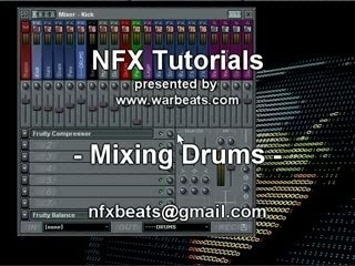 Download Video: Warbeats Fruity Loops Tutorials - Mixing Drums