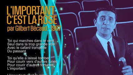 L'important c'est la rose