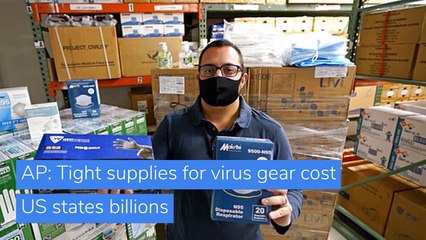 AP: Tight supplies for virus gear cost US states billions, and other top stories in US news from December 20, 2020.