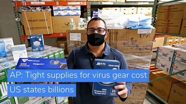 AP: Tight supplies for virus gear cost US states billions, and other top stories in US news from December 20, 2020.