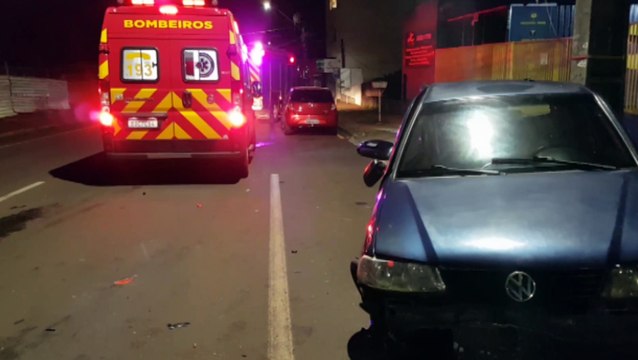 Veículo fura preferencial e causa acidente na Rua Cuiabá