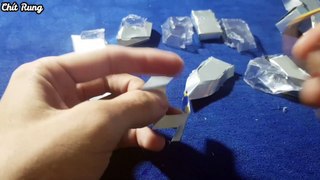 SD ASW-G-08 Gundam Barbatos | Part 3 - Pelvis | Make in from cans | Chit Rung