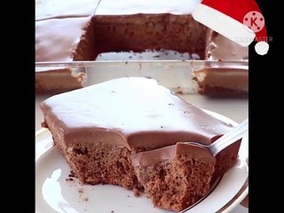 كيك حجم عائلي بالشكولاطة / cake au chocolat