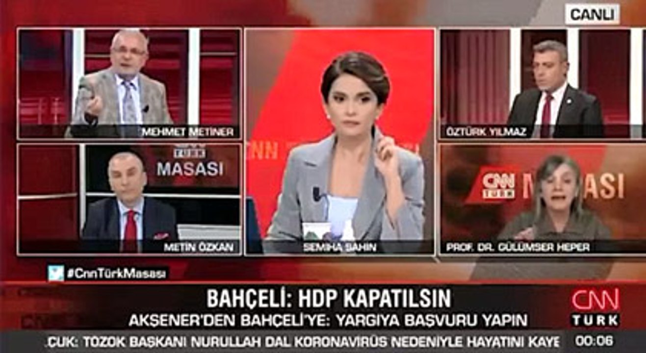 Canlı yayında 4 kez "Sayın Öcalan" deyince...