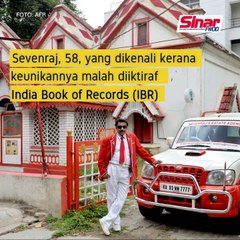 Ahli perniagaan India obses dengan warna merah putih