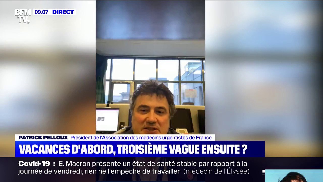 Patrick Pelloux: "Il va y avoir une troisième vague, c’est inéluctable", mais "il ne faut pas avoir peur"