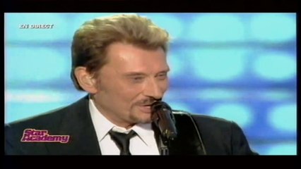 Johnny Hallyday "Gabrielle" Finale Star Academy - 2008