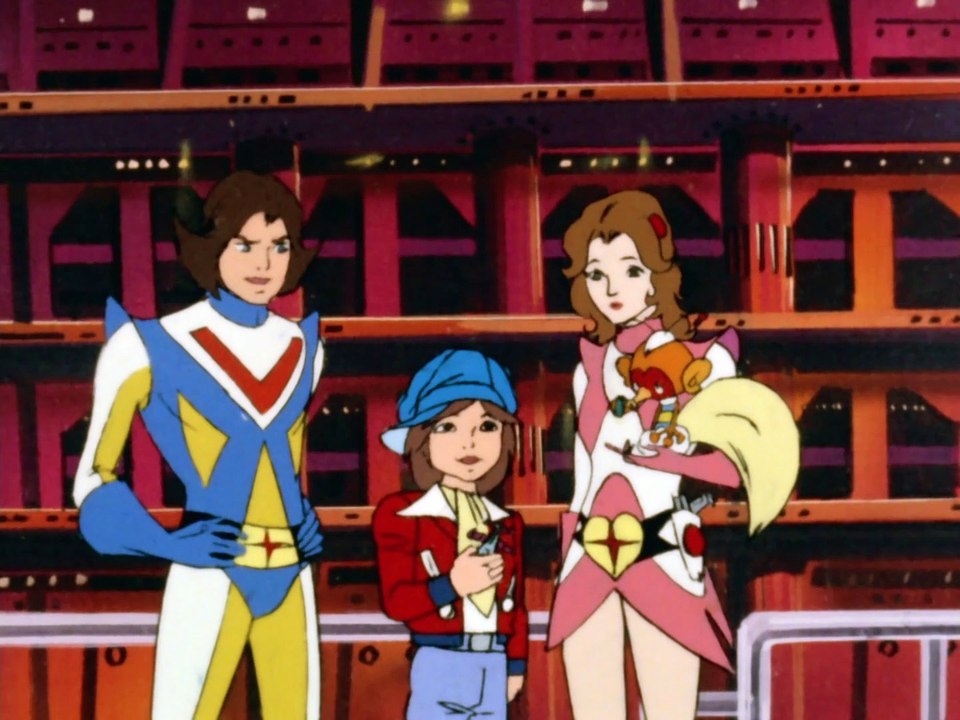 Tekkaman - Il Cavaliere dello Spazio - 07 - Cargo spaziale k 432 (1080p)