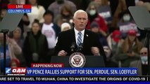 VP - Under President Trump we rebuilt our military, revived our economy, and secured our border