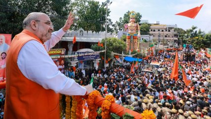 Amit Shah in Bengal, lashes out at CM Mamata's Nephew