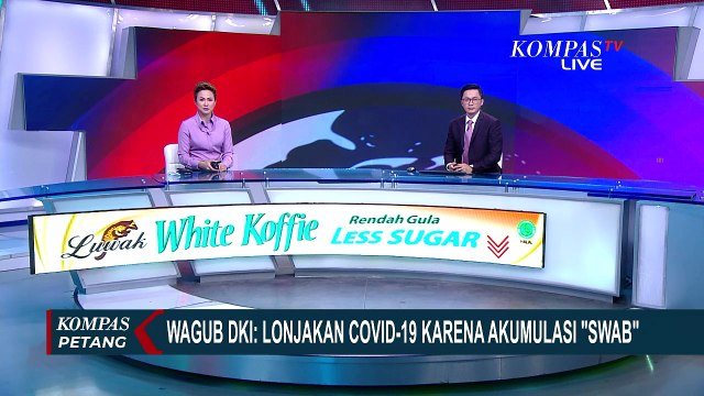 Tembus Angka 1.899, Wagub DKI Jelaskan Penyebab Lonjakan Kasus Harian Covid-19 di Jakarta