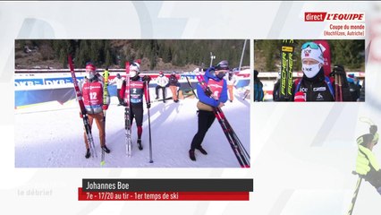 J. Boe : « J'ai fait des erreurs » - Biathlon - CM (H)