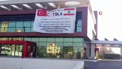 - Lübnan’da Türk hastanesinin açılışı için hazırlıklar devam ediyor