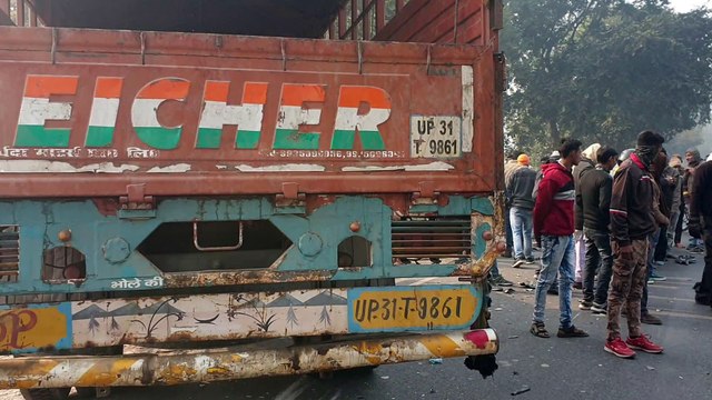 डीसीएम की टक्कर से घायल बाइक सवार की इलाज के दौरान हुई मौत