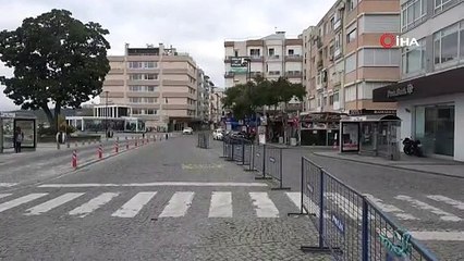 Çanakkale sokaklarında sessizlik hakim     