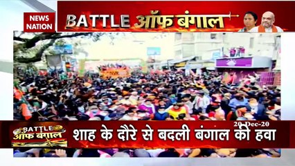 Amit Shah gives message of nationalism from Vishwa Bharati University