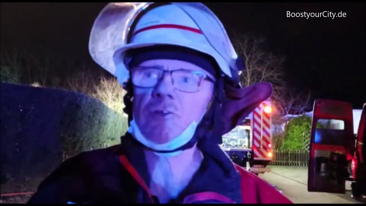 Großeinsatz der Feuerwehr Mörfelden-Walldorf am 19.Dezember 2020