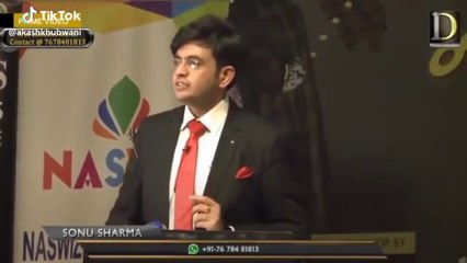 Motivational speech by SONU SHARMA