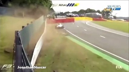 Big Crash Spa 2015 FIA F3