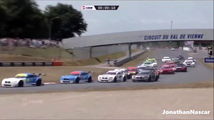 Mitjet Supertourisme 2015 Val de Vienne Big Crash