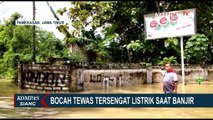 Bocah Tewas Tersengat Listrik Saat Banjir di Pamekasan